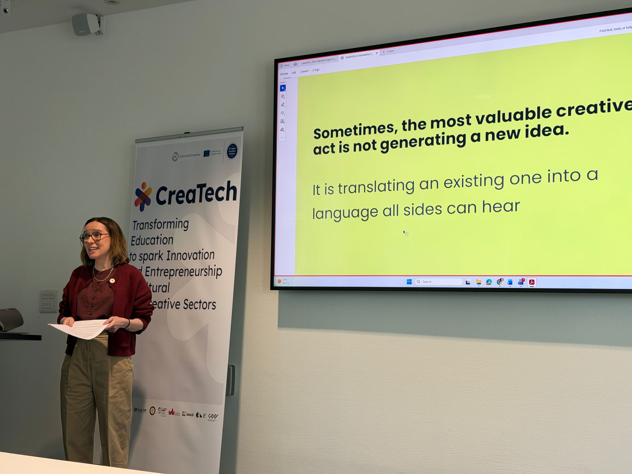 CreaTech at the University of Bedfordshire