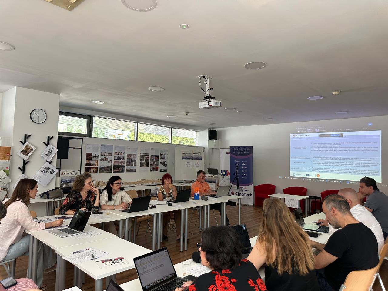 The CreaTech Consortium gathers in Ljubljana and Koper, Slovenia 